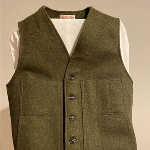 Filson 100% wool men’s vest
